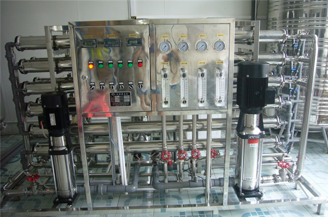 full view of one stage water treatment equipment water purif