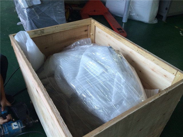 wooden case packaging of YX-005 ultrasound tube sealing mach