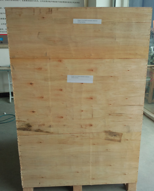 wooden case packaging of rotary filling ultrasonic sealing m