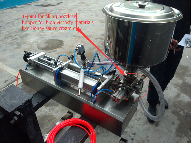 T-joint of YX-LC03 portable liquid sauce filler.jpg