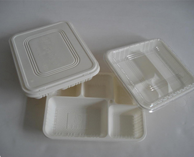 sealed trays by the YX-S1000 electric tray sealing machine b