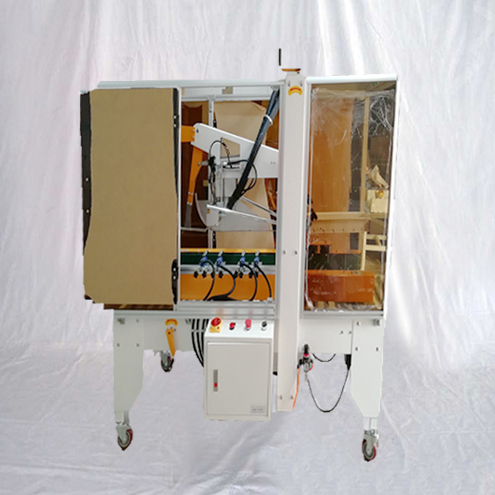 Hot melt Glue Case Carton Sealing Machine with Paste Device Linear Type Adhesive Sealer Equipment