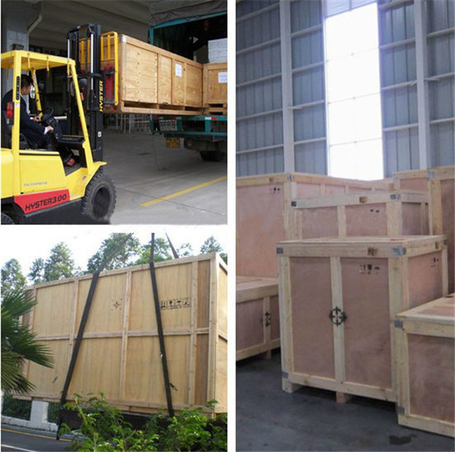 wooden case packing and shipping of YX-UF100 ultrasonic tube