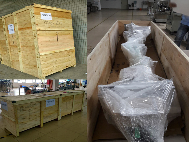 Wooden case packing for shrink labeling machinery.jpg