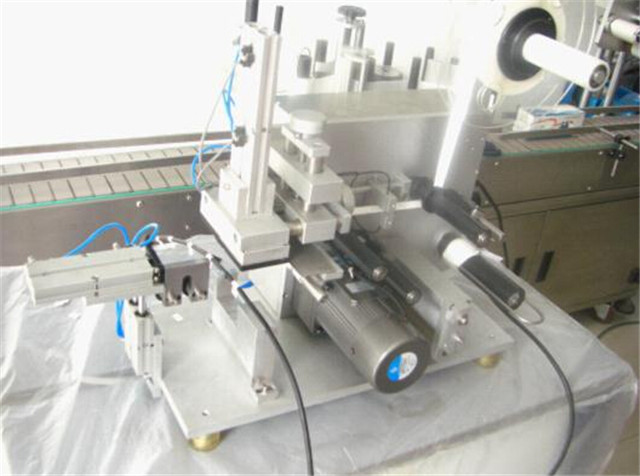 front view of Electric wire cable labeling wrapping labeler.