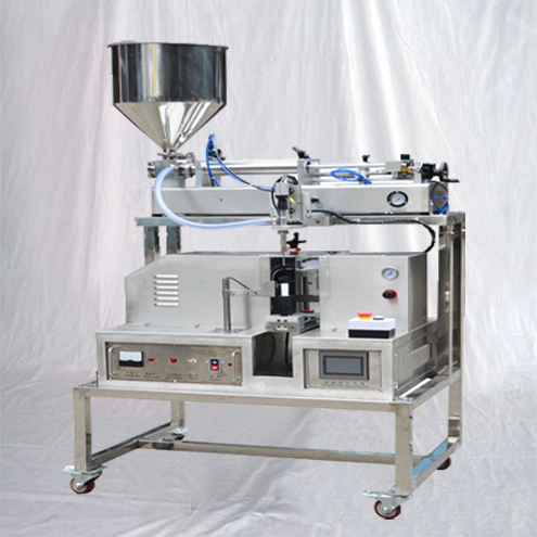 Tube filling machine semi automatic tubes filler online with ultrasonic sealing equipment customized fill-seal set