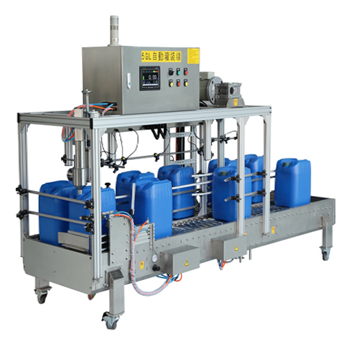Fully automatic bucket metal cans filling lids feeding crimping capping line for acylic repair glue